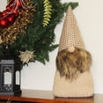 thumbnail image 4 of Northlight 16" Beige and Brown Natural Christmas Gnome Tabletop Figure, 4 of 4