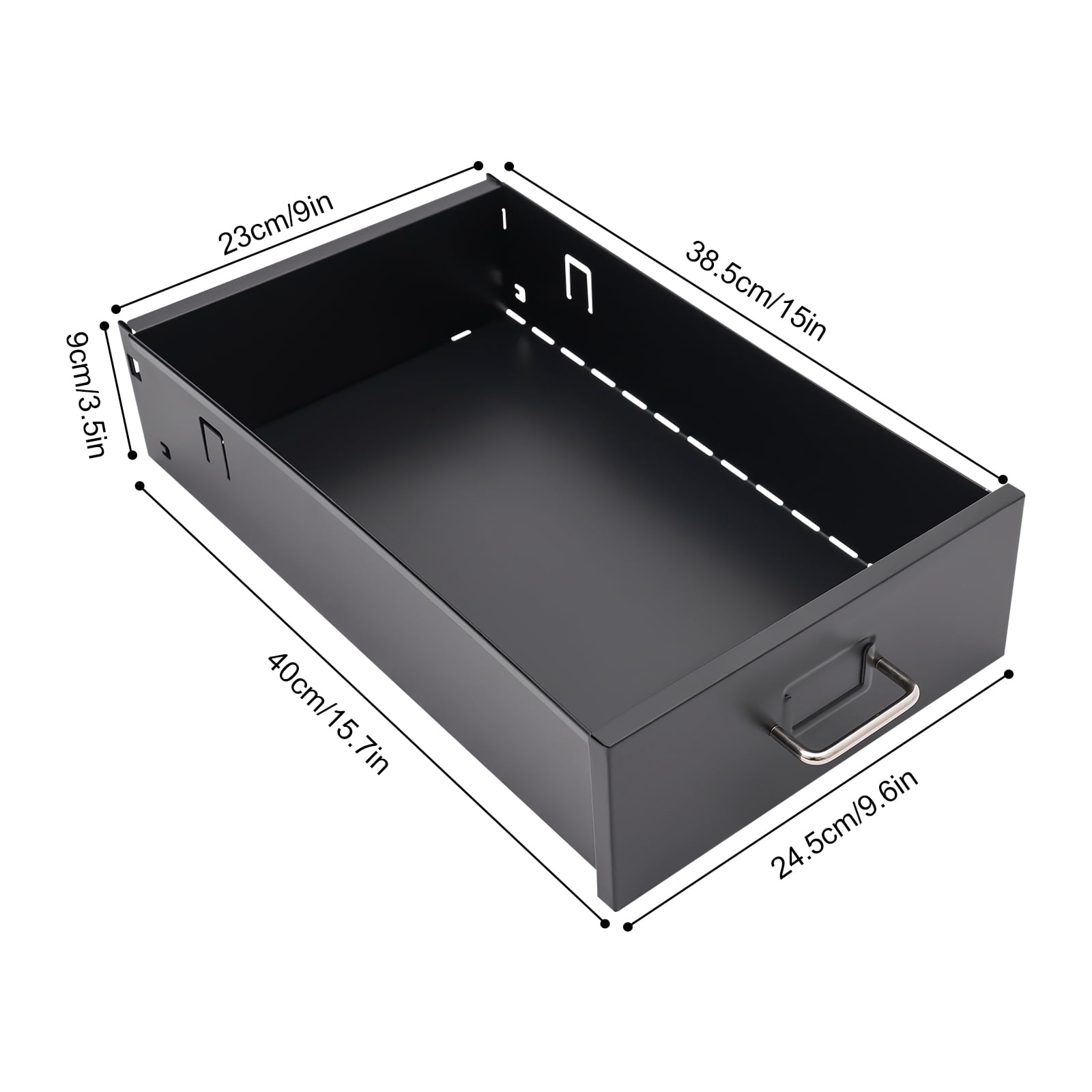 1* Vertical File Cabinet+ 2* Keys+ 4* Wheels, Black 3 Tiers Vertical File Cabinet, Metal Mobile File Cabinet with Lock, Filing Cabinet Under Desk