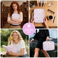 thumbnail image 7 of DAKIMOE Bible Cover Case for Women Bible Bag with Durable Handle Quilted Carrying Book Case Church Bag Bible Study Supplies Accessories Gift for Mother Lady Women, Lavender, 7 of 7