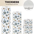thumbnail image 4 of Pioneer Flower Floral Print Pattern Kitchen Rugs Sets Of 3,Kitchen Runner Rugs Non Skid Washable,Decorative Kitchen Floor Mats for Kitchen,Sink,Laundry,17X30 Inch + 17X47 Inch + 17X59 Inch, 4 of 6