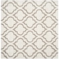 thumbnail image 6 of SAFAVIEH Hudson Louise Geometric Shag Area Rug, Ivory/Beige, 5'1" x 7'6", 6 of 9