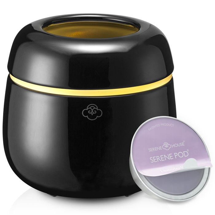 Oval No Spill Wax Melt Warmer with LED Light