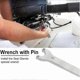 thumbnail image 4 of 1set HC5345 Seal Kit Replacement for Seastar HC5345 Seal Kit - Front Mount Hydraulic Steering Cylinder Seal & Pin Wrench HS5157 Kit Fit for HC6750, HC, 4 of 5