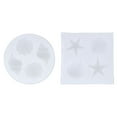 thumbnail image 2 of 2PCS Seashell Molds,Marine Theme  DIY   Shell Fondant Molds For DIY Cake Decoration Chocolate Candy  Clay Crafting Projects, 2 of 8