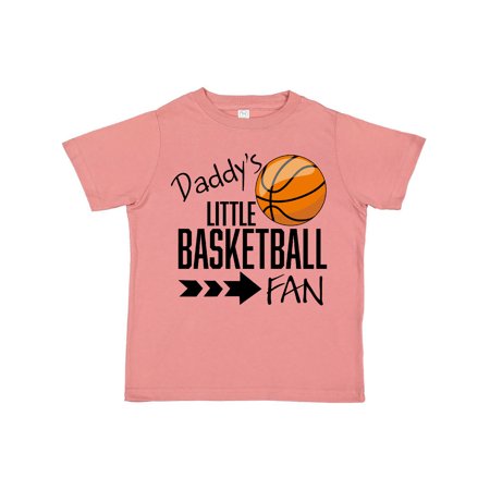 

Inktastic Daddy s Little Basketball Fan Gift Toddler Boy or Toddler Girl T-Shirt