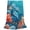 Blue, variant on Dolphin Blanket, Ocean Wave Flannel Throw, Soft Fleece For Living Room Decor 50x40