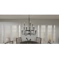 thumbnail image 6 of ABR5132MBK Quoizel Lighting Abner - 18 Light Chandelier-36.5 Inches Tall and 32 Inches Wide, 6 of 10