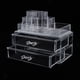 thumbnail image 3 of Inicio / Salón / / Oficina / Encimera / Vanity Acrílico Joyería Y Caja de Almacenamiento de Organizador de Maquillaje, 2 Pieza jinwen Organizador de soporte de maquillaje, 3 of 8