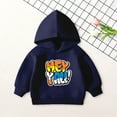 thumbnail image 2 of KPOPLK Girls Hoodie Sweatshirt Set Soft, Cozy, and Versatile Pack of 3 with Full and Half Zips(7-8 Years,Navy), 2 of 7