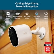 Arlo Pro Security Camera 2K HDR (6th Gen, 2025 Release) - Wireless Outdoor Camera, Battery Powered, 1-Cam