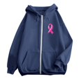 thumbnail image 4 of Womens Hoodie Long Sleeve Hoodies Zip Up Oversized Hoodies for Women Blue Hoodie Fall Outfits for Women 2025 Women’S Clothes, 4 of 4
