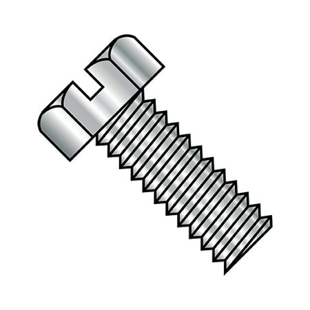 

10-32X1 Slotted Indented Hex Head Machine Screw Fully Threaded 18-8 Stainless Steel (Pack Qty 2 000) BC-1116MSH188