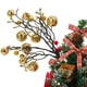 thumbnail image 4 of Advancent Navidad Bayas artificiales Cono de pino Flor Rama Simulación Ventana Vacaciones Árbol de Navidad Decoración Regalos Plata Type3 NO3, 4 of 6