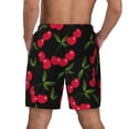 thumbnail image 4 of Haiem Cherry Men'S Quick-Dry Swim Trunks: Comfortable Beach Shorts With Mesh Lining And Pockets - Ideal For Swimming And Sunbathing X-Large, 4 of 9