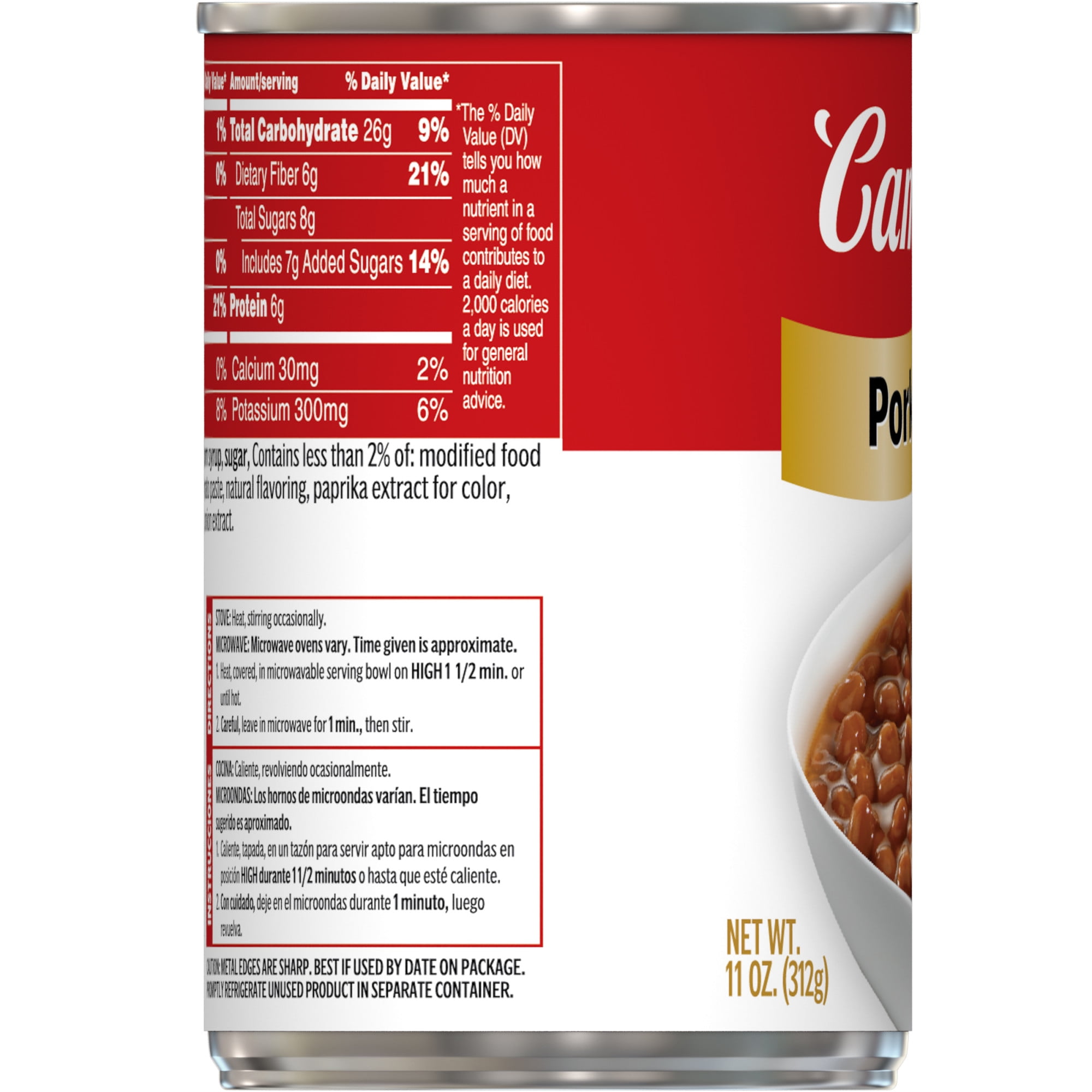 Campbell's Pork and Beans, 11 oz Can