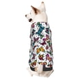 thumbnail image 1 of Fotbe Colorful Flying Butterflies Sudadera con Estampado para Perros Pequeños – Suéter con Capucha para Mascotas, Tela Suave de Forro Polar con Bolsillo-XX-Large, 1 of 7