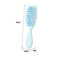 thumbnail image 6 of Tnobhg Scalp Massager Shampoo Brush Scalp Exfoliator for Dandruff Silicone Hair Scrubber for Women Men Non-slip Long Handle Hair Shower Comb Brush, 6 of 8