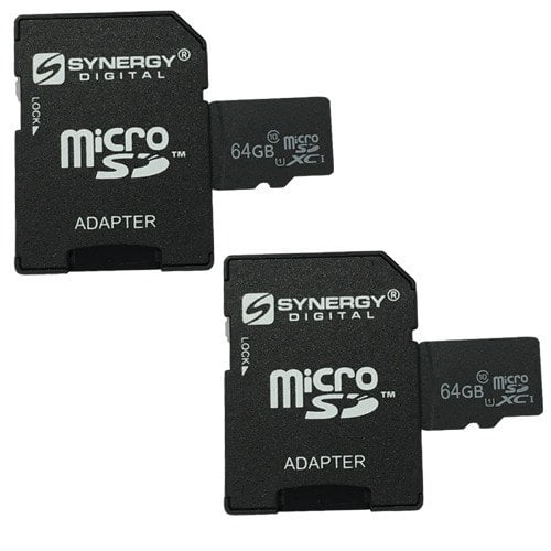 Samsung Sm G531 Cell Phone Memory Card 2 X 64gb Microsdxc Class 10 Extreme Memory Card With Sd Adapter 2 Pack Walmart Com Walmart Com