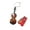 A, variant on Kojanyu Mini Musical Instrument Violin Model Ornaments, Musical Instrument Model Training School Teacher Graduation Gift, Miniature Violin Figurine for Display