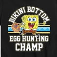 thumbnail image 3 of SpongeBob Squarepants - Bikini Bottom Egg Hunting Champ - Toddler And Youth Short Sleeve Graphic T-Shirt, 3 of 6