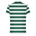 thumbnail image 4 of Pitauce Mens Short Sleeve Striped T-Shirt Crew Neck Basic Top Casual Work Shirt, 4 of 4