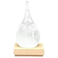 thumbnail image 1 of EASTIN Transparent Droplet Storm Glass Water Drop Weather Storm Forecast Predictor Monitor Bottle Barometer Home Decor, 1 of 9