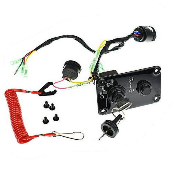 Outboard Single Engine Switch Panel Main Switch Assembly For Yamaha 704-82570-11-00 704-82570-12-00