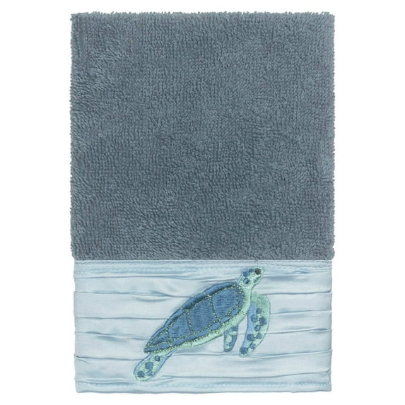 Linum Home Textiles Mia Embellished Turkish Cotton Washcloth