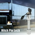 thumbnail image 2 of Universal Hitch Pin Lock Trailer Hitch Lock Trailer Hitch Receiver Pin Lock Set Silver Tone for Vehicle, 2 of 6