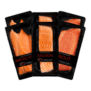 Fresh Salmon, Char, Trout (4lb Bundle) - Nordic Catch Icelandic Never Frozen Seafood