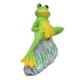 thumbnail image 4 of Figuritas de ranas figuritas de estatuas de jardín de ranas figuritas impermeables vívidas realistas para decoración de escritorio para decoración de jardín para regalos Higoodz Otros, 4 of 8