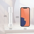 thumbnail image 2 of Botella con bomba Airless Longway 50 ml/1.7 oz para viajes (x6) esmerilada, 2 of 8