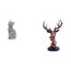 thumbnail image 1 of Escultura de resina con forma de animal, gato, ciervo, adorno coleccionable decorativo para sala de estar, dormitorio, entrada, estantería, mesita de, 1 of 8