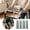 Grey, variant on 2Pcs Foam Handle Grips & Walker Handle Covers, Non-Slip Comfort Cushion, Mobility Aid Accessories for Crutches Walkers Cane for Elderly - 4.5" x 1.4" Black