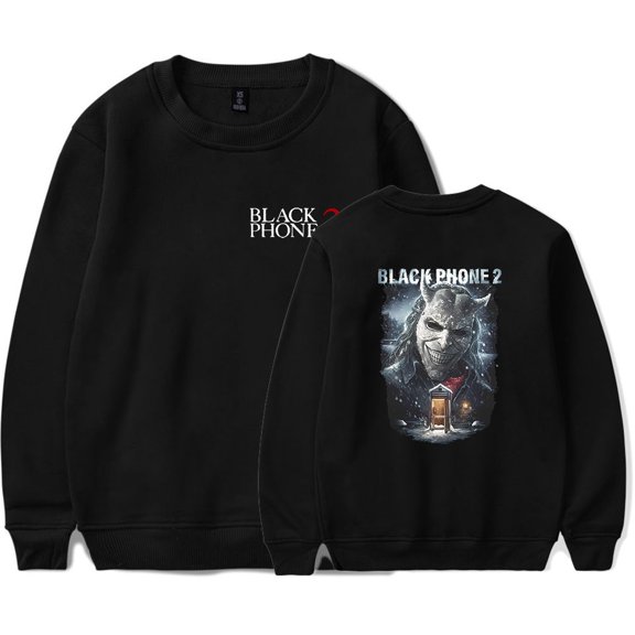 Black Phone 2 Cold Call Men/Women Long Sleeve Crew Neck Sweater Men/Women Longsleeve Sweater