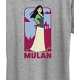 thumbnail image 3 of Disney Princess - Mulan Full Body Portrait - Women's Short Sleeve Graphic T-Shirt, 3 of 5