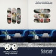 thumbnail image 3 of Good Vibes Skateboard Set Acrylic Wall Art Die-Cut, 3 panel 8" x 32", Urban Modern Street Style Decor, Easy-to-Hang, 3 of 7