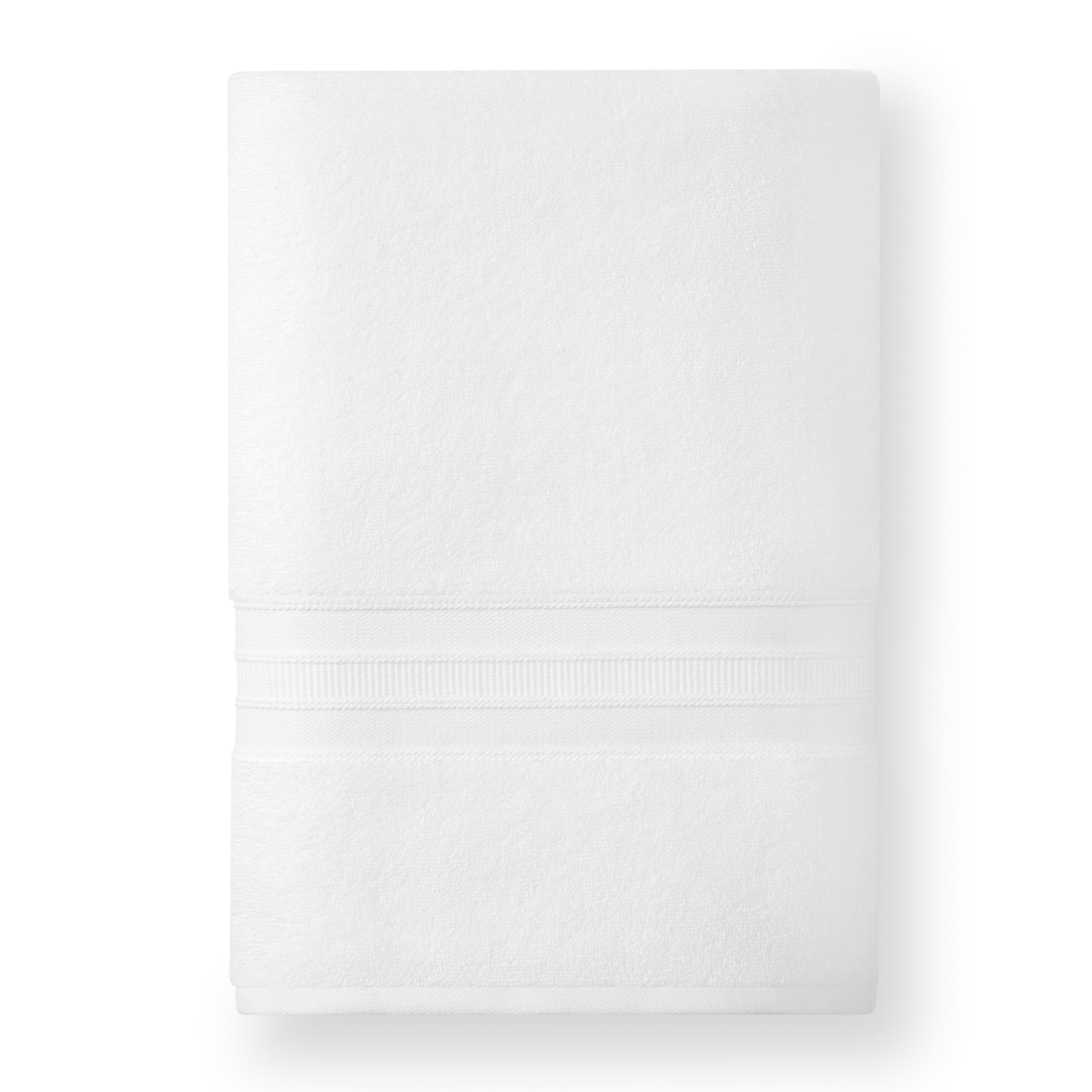 Wamsutta 1846 Luxury Solid Bath Sheet 2 Piece Set, White