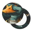 thumbnail image 2 of Daiia Hip-Hop Duck Stool Covers Round,Round Bar Stool Covers Waterproof Bar Chair Covers Washable Stool Cushion Slipcover for 12-14 Inch Chair-14 inch, 2 of 7