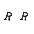 thumbnail image 3 of kurtrusly House Sign With Retro 3D Wide Range Of Uses And Durable House Numbers Retro 3D Sign Metal Metal House Number Plaque R 2Set, 3 of 6