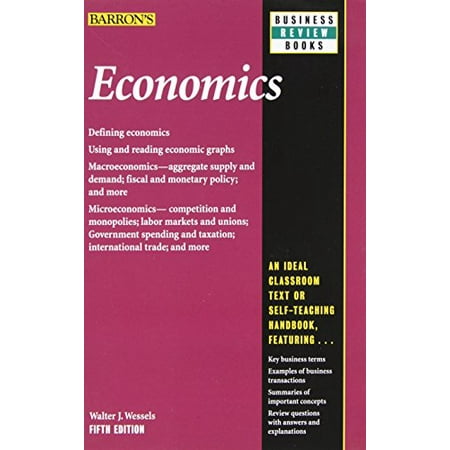 Economics (Barron s Business Review) (Business Review Books) Paperback - USED - VERY GOOD Condition