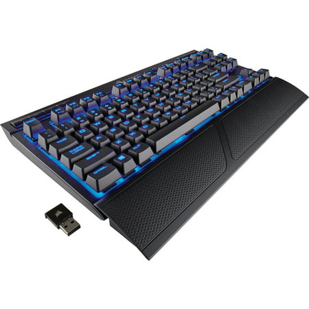 Corsair K63 Wireless Mechanical Gaming Keyboard — Blue LED — Cherry MX Red (Best Mechanical Keyboard Cherry Mx Red)