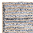 thumbnail image 3 of SAFAVIEH Cape Cod Andrina Braided Striped Jute Area Rug, 2'3" x 8', Natural/Blue, 3 of 5