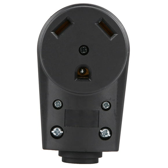 RV Receptacle Adapter, Nylon 125V RV Female Plug 30 AMP For Replace