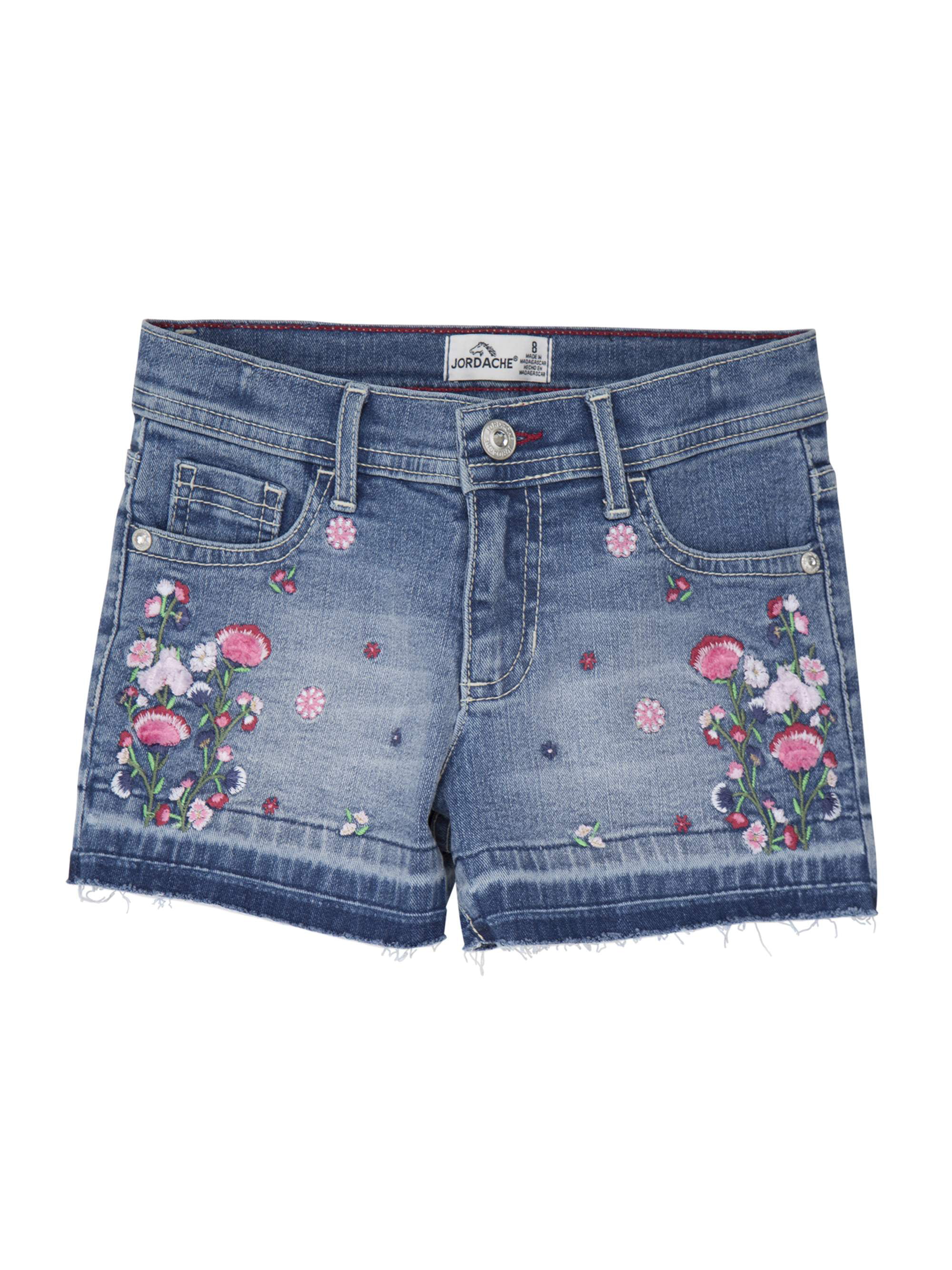 girls floral jeans