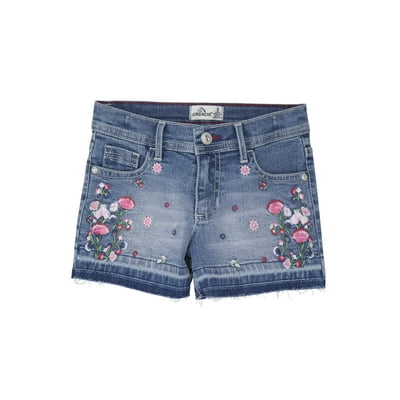 Jordache Girls Floral Embroidered Denim Shorts Sizes 5 18 in Bangladesh at BDT 5227 Rating 5