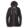 thumbnail image 3 of District Women's Perfect Tri French Terry Full-Zip Hoodie. DT456, 3 of 4