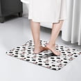 thumbnail image 4 of White Cow Cloud Pattern Flannel Non Slip Door Rugs,Washable Door Mats Indoor,Decorative Door Mats,Dirt-Resistant and Absorbent Doormat for Entrance,Bedroom,Kitchen,Bathroom,31.5x17in(80x43cm), 4 of 4