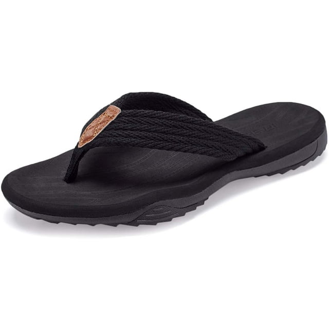 Sandales de Plage pour Hommes Confortables, Sandales à entre-Doigts, Chaussures de Plage pour Intérieur et Extérieur