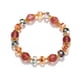 thumbnail image 3 of Pulsera de cristal rosa natural Pulsera de mujer Pulsera A Pulsera, 3 of 9
